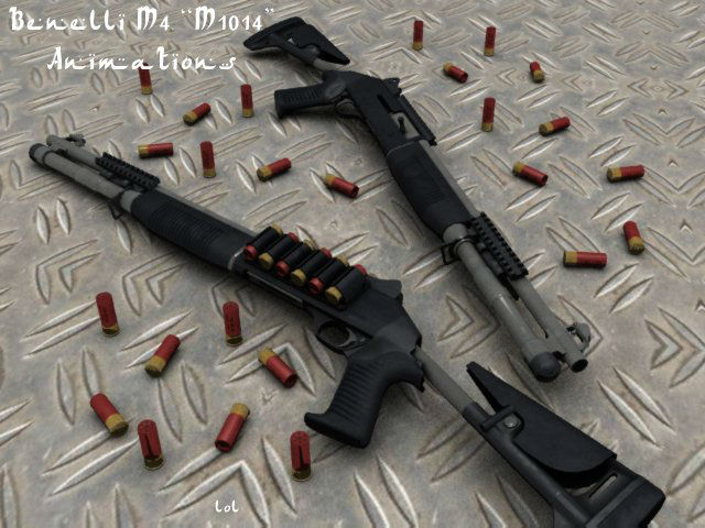 Benelli M4 "M1014" Animations"