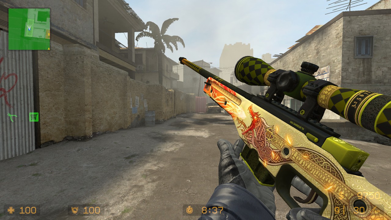 Модель  AWP DRAGON LORE  для сервера