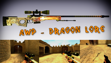 Модель AWP - Dragon Lore для сервера