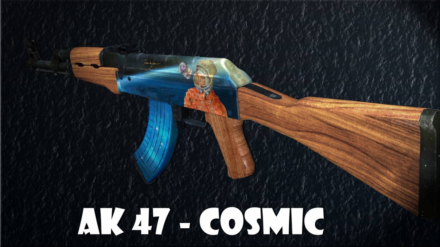 Модель AK 47 - COSMIC для сервера