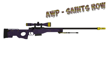 Модель  AWP - Saints Row для сервера